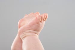 A baby's fingernails