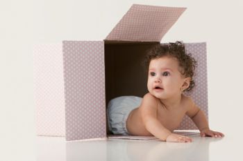 baby in a box